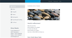 Desktop Screenshot of elmarwoelm.com